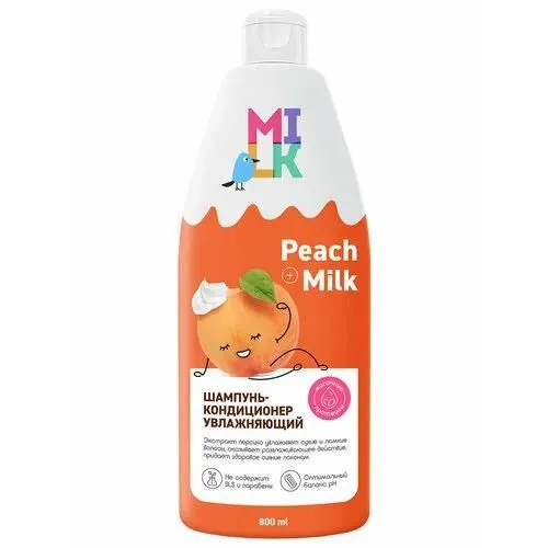 شامپو بدن   milk peach با رایحه شیر و هلو 800میل