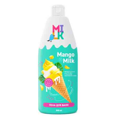 شامپو بدن milk رایحه شیر و انبه 800میل ساخت کشور روسیه