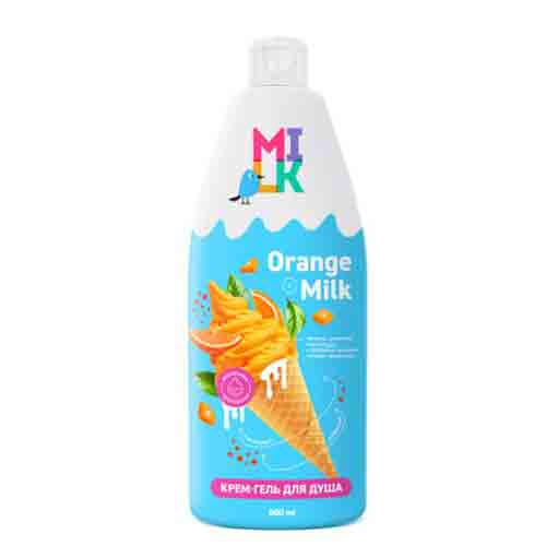 شامپو بدن milk رایحه شیر بلوبری و شیر و پرتقال