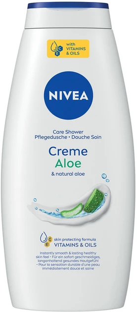 شامپو بدن  کرمی نیوا nivea رایحه الوئه ورا