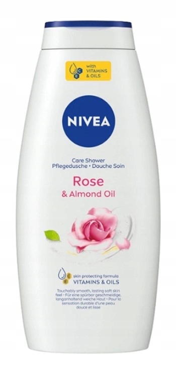 شامپو بدن کرمی  نیوا nivea رایحه گل رز