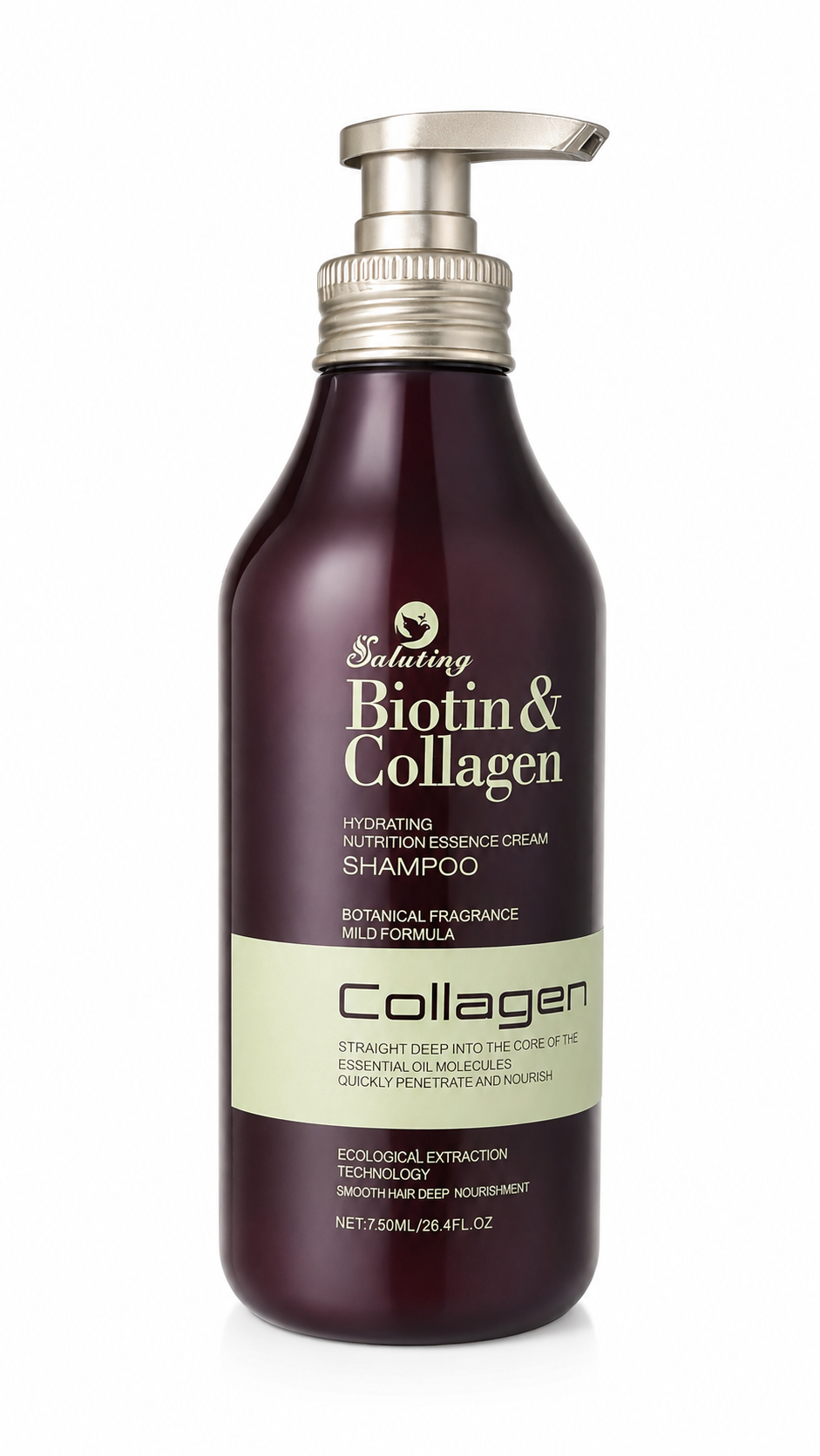 شامپو مو سر بیوتین کلاژن biotin collagen