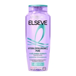 شامپو لورال Loreal موهای چرب مدل Hydra Hyaluronic Pure 0